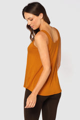 Relaxed Bamboo Singlet - Turmeric