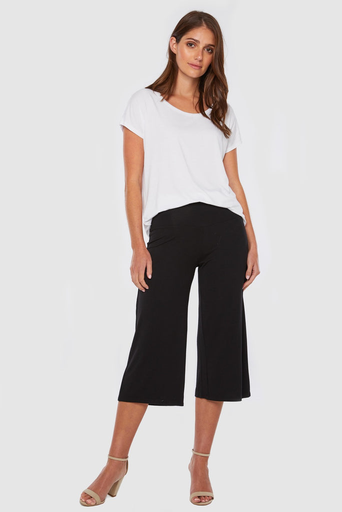 Bamboo Culottes - Black