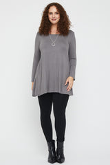 Leanne Tunic - Gull Grey