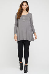 Leanne Tunic - Gull Grey