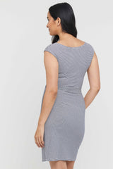 Shell Dress - Thin Stripe
