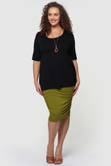 Carter Tunic Top - Black