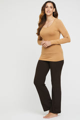 Essential Bamboo Pants - Chocolate