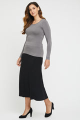 Lana Long Skirt - Black