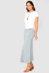 Lana Long Skirt - Blue Haze