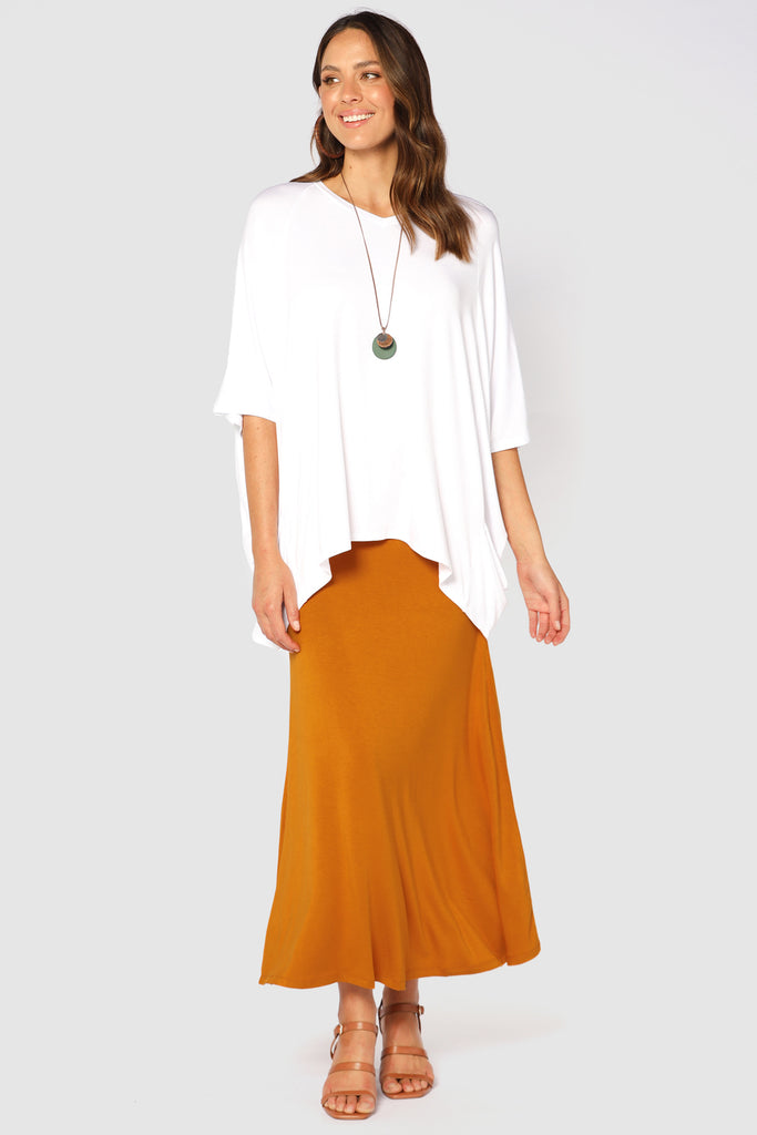 Lana Long Skirt - Turmeric