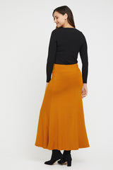 Lana Long Skirt - Turmeric