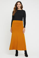 Lana Long Skirt - Turmeric