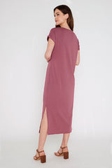 Elsie Dress - Dry Rose