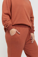 Bamboo Slouch Trackpant - Spice