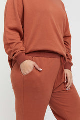 Bamboo Essential Trackpant - Spice