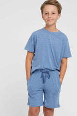 Junior Lounge Short - Lake Blue