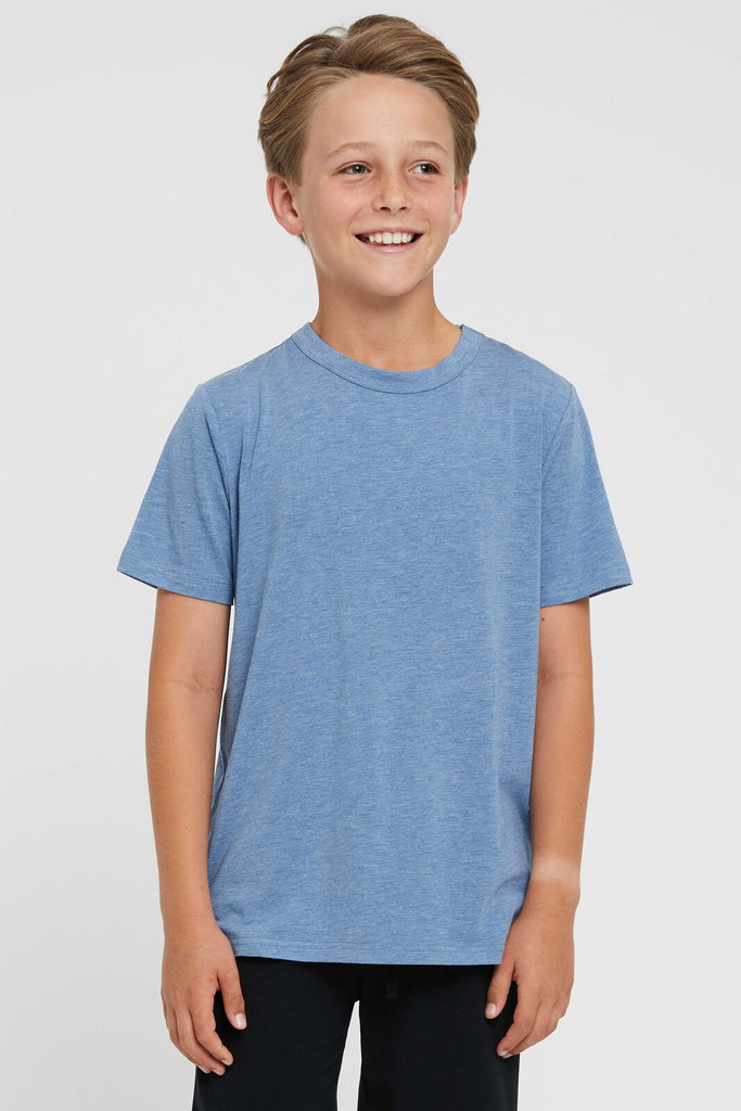 Junior Lounge Tee - Lake Blue