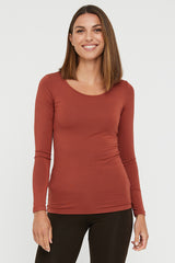 L/S Layering Top - Rust