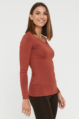 L/S Layering Top - Rust