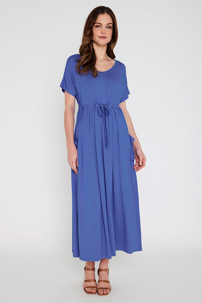 Mila Maxi Dress - Periwinkle | Bamboo Body