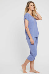 3/4 PJ Pant - Lavender