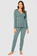 PJ Slouch Pant - Moss Green