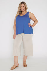 Relaxed Bamboo Singlet - Periwinkle