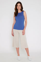 Bamboo Shell Top - Periwinkle