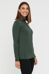 Bamboo Turtle Neck - Forest