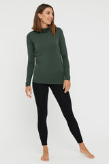 Bamboo Turtle Neck - Forest