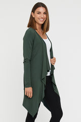 Waterfall Cardigan - Forest